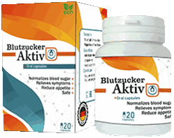 Капсулы Blutzucker Aktiv мини версия.