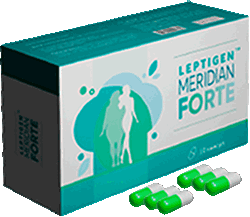 Капсулы Leptigen Meridian Forte мини версия.